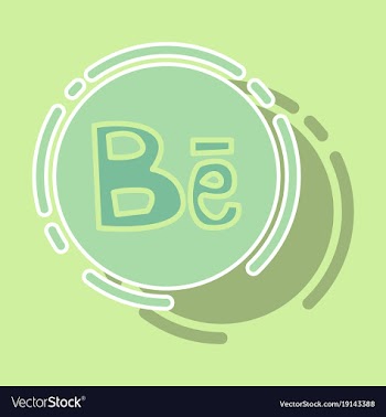 Sticker unusual look web icon of modern social vector image