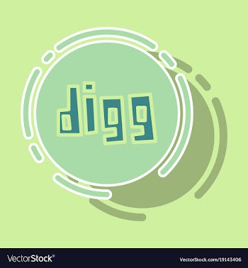 Sticker unusual look web icon of modern social vector image