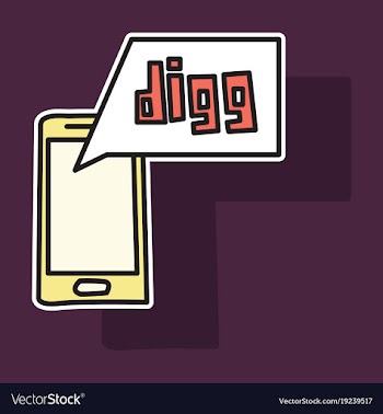 Sticker unusual look web icon of modern social vector image