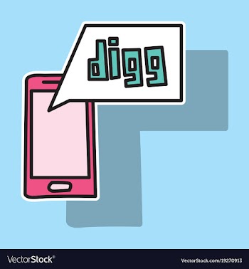 Sticker unusual look web icon of modern social vector image