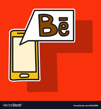 Sticker unusual look web icon of modern social vector image