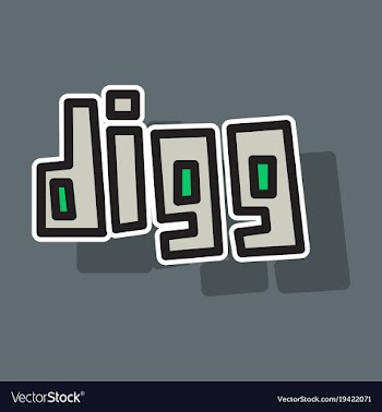 Sticker unusual look web icon of modern social vector image