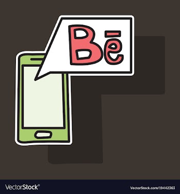 Sticker unusual look web icon of modern social vector image