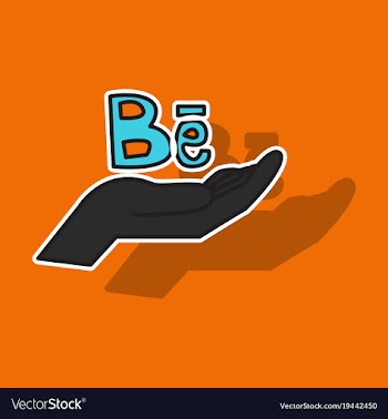 Sticker unusual look web icon of modern social vector image