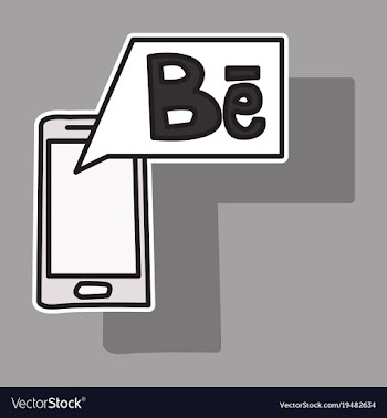 Sticker unusual look web icon of modern social vector image