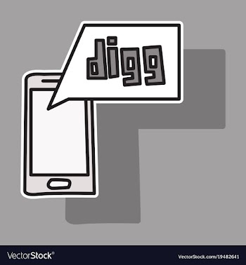 Sticker unusual look web icon of modern social vector image