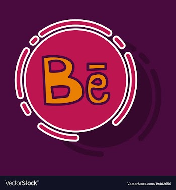 Sticker unusual look web icon of modern social vector image