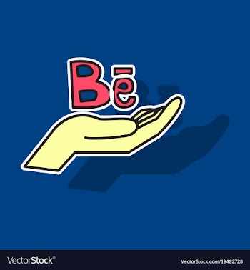 Sticker unusual look web icon of modern social vector image