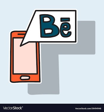 Sticker unusual look web icon of modern social vector image