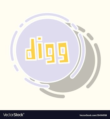 Sticker unusual look web icon of modern social vector image