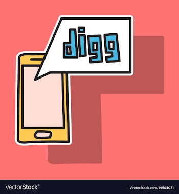 Sticker unusual look web icon of modern social vector image
