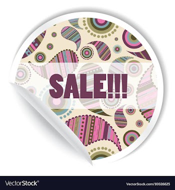 Sticker vector image