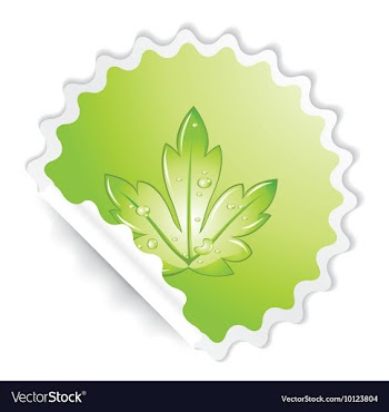 Sticker vector image
