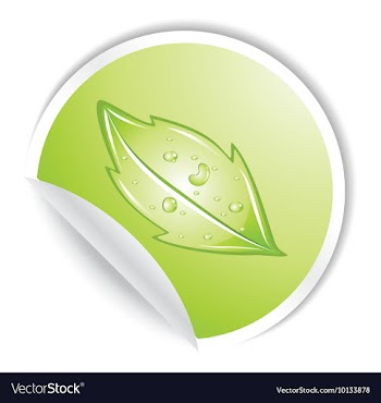Sticker vector image