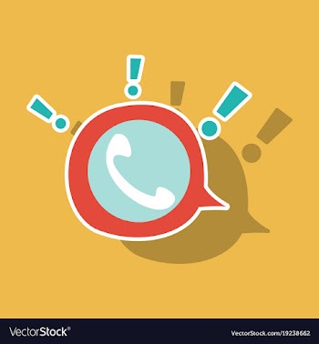Sticker viber flat icon element template for vector image