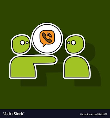 Sticker viber flat icon element template for vector image
