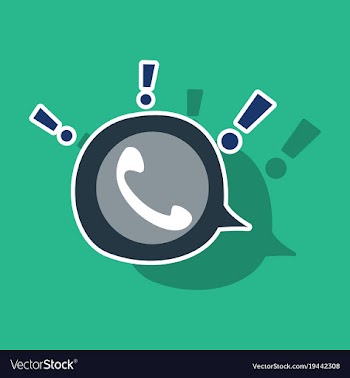 Sticker viber flat icon element template for vector image