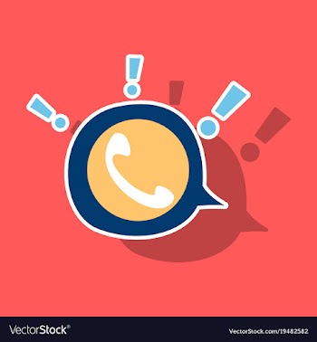 Sticker viber flat icon element template for vector image