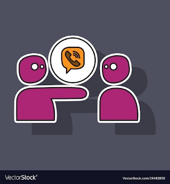 Sticker viber flat icon element template for vector image