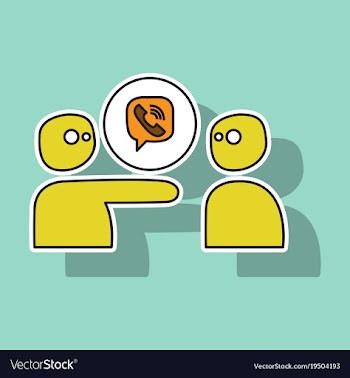 Sticker viber flat icon element template for vector image