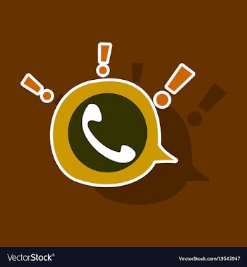Sticker viber flat icon element template for vector image
