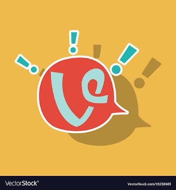 Sticker vine icon in thinking cloud vector image
