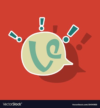 Sticker vine icon in thinking cloud vector image