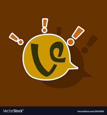 Sticker vine icon in thinking cloud vector image