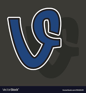 Sticker vine icon vector image