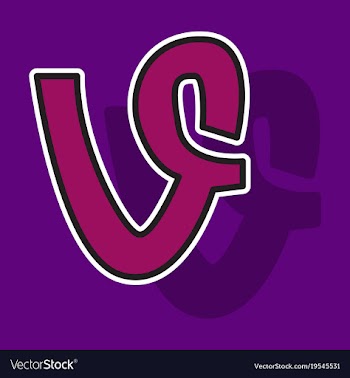 Sticker vine icon vector image
