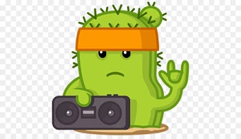 Sticker VK Cactaceae Telegram Advertising - Cactus Culture For Amateurs 