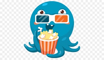 Sticker VKontakte Telegram Octopus Facebook -  