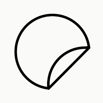 Sticker web UI icon in vector simple style | Free stock illustration | High Resolution graphic