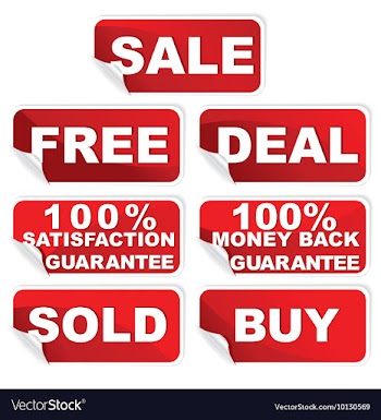 Stickers vector image