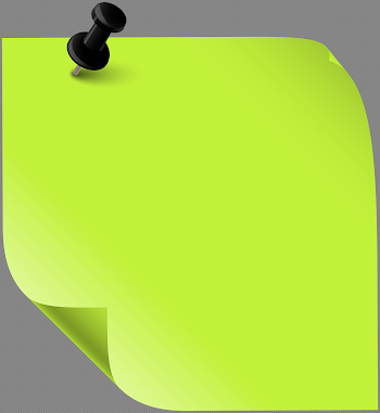 Sticky Note Green PNG Clipart - Best WEB Clipart