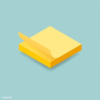 Sticky note pads 3D clipart | Free stock vector - 383645