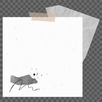 Sticky note png white paper element in… | Free stock illustration | High Resolution graphic