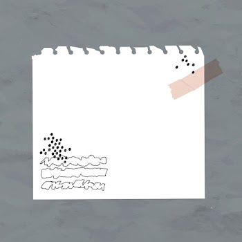 Sticky note vector white paper element in… | Free stock illustration | High Resolution graphic