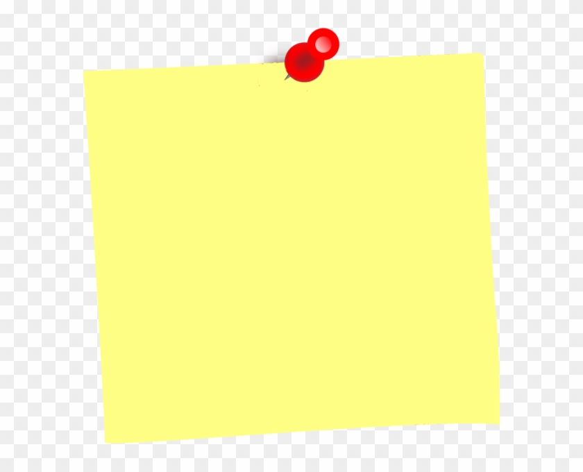 Sticky Note Yellow - Transparent Background Notes Png