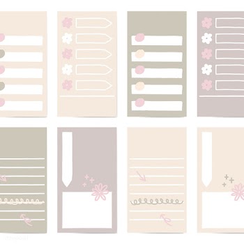 Sticky notes set | Free stock vector - 842915
