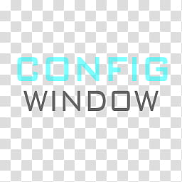 Stikma Icons, config window, two blue and black line transparent background PNG clipart
