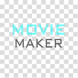 Stikma Icons, moviemaker, blue and gray lines icon transparent background PNG clipart