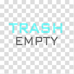 Stikma Icons, trash empty, blue and black lines transparent background PNG clipart