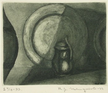 Still life, 1933, Anders Gunnar | Free Photo - rawpixel