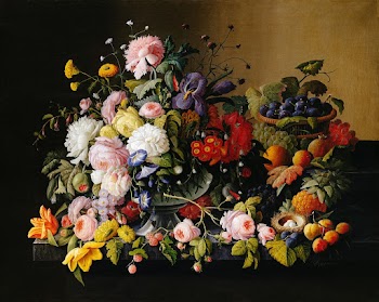 Still Life: Flowers and Fruit
(ca. 1850&ndash;1855) in high resolution by Severin Roesen. Original from The MET Museum. Digitally enhanced by rawpixel.