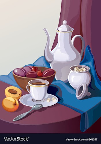 Still Life Painting vector image