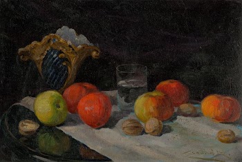 Still life with apples by Lajos | Free Photo - rawpixel