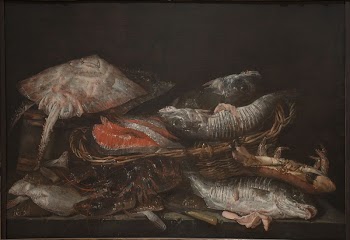 Still Life with Fish on a Stone | Free Photo - rawpixel