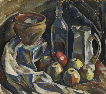 Still life with jug, pot, | Free Photo - rawpixel