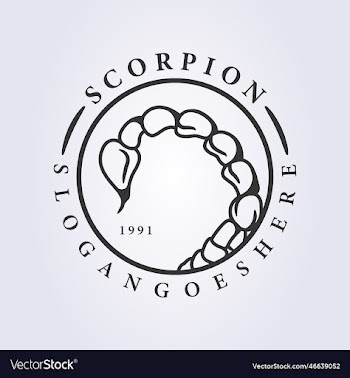 stinger of scorpion logo design